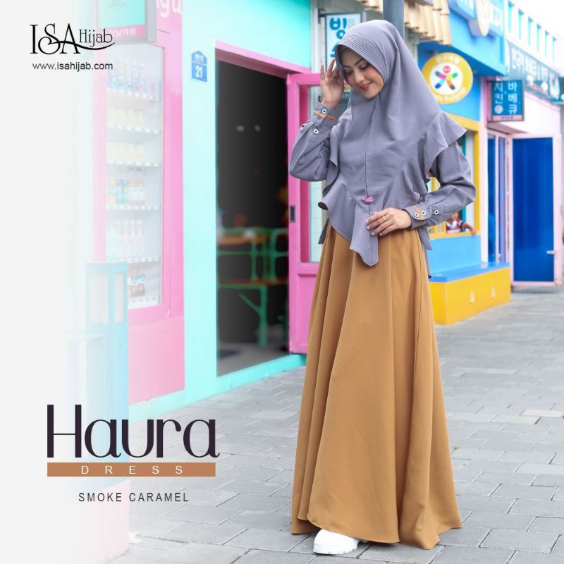 gamis cantik set by ISA HIJAB