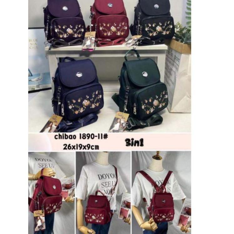 W47Y Tas Ransel 3 fungsi ORI Chibao 1890-11