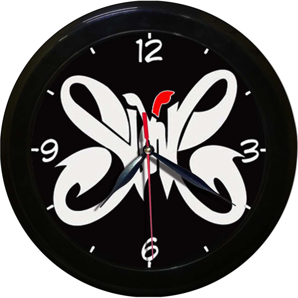 JAM DINDING SLANK 10   (DIAMETER 30CM)