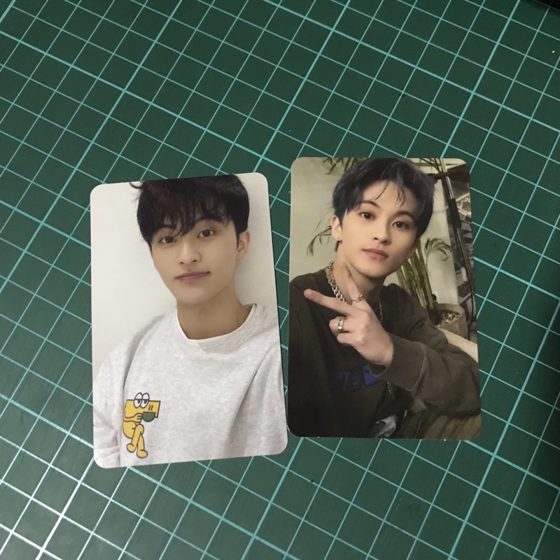 Photocard Mark boring, Mark Agent, Mark hello