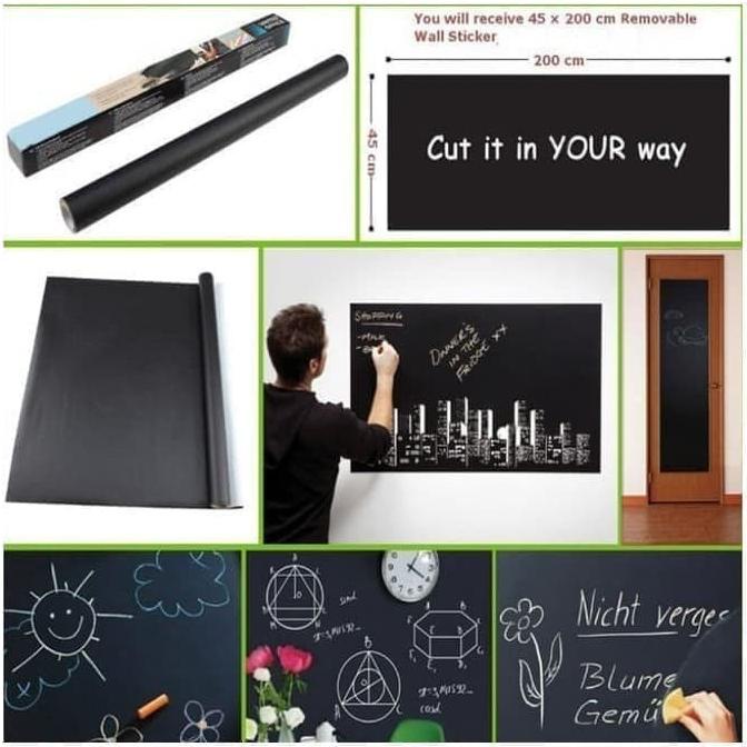 

TERBARU Blackboard Whiteboard Wall Stiker Papan Tulis Size 200x60CM/PULPEN GEL/PULPEN LUCU/PULPEN 1 PACK/PENSIL WARNA/PENSIL 2B/PENGHAPUS JOYKO/PENGHAPUS LUCU/RAUTAN PENSIL PUTAR/RAUTAN ELEKTRIK/SPIDOL WARNA/SPIDOL PERMANEN/SPIDOL WHITEBOARD/CORRECTION