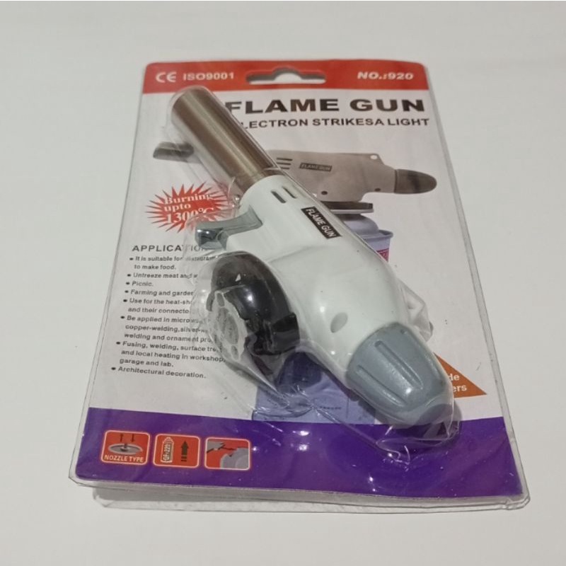 Gas Torch Flame Gun Blow Torch Portable pemanggang daging Pematik Gas