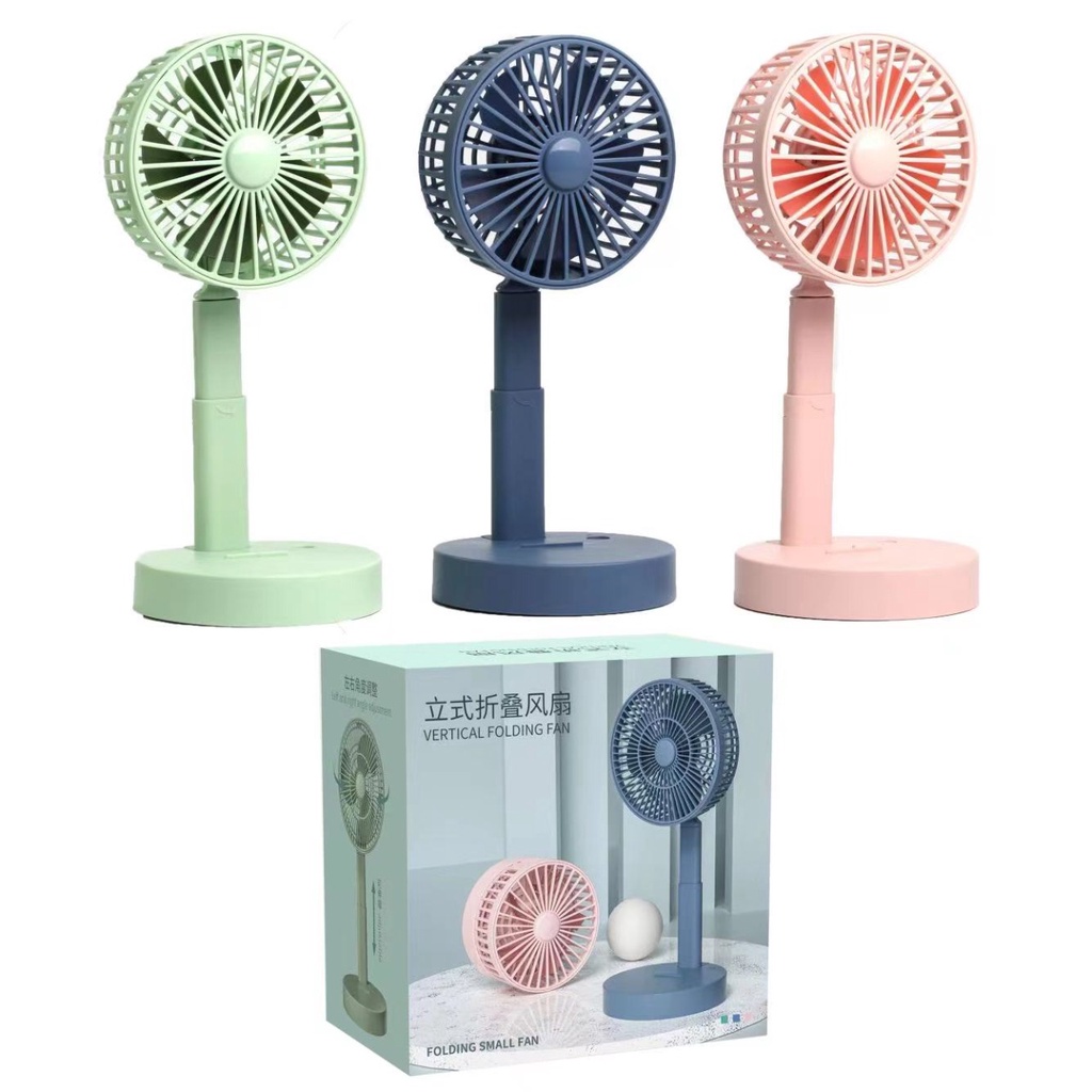 Kipas Angin Portable isi Ulang Fan Kipas Mini Fan K12 Kipas Pendingin Ruangan Bisa Di Lipat