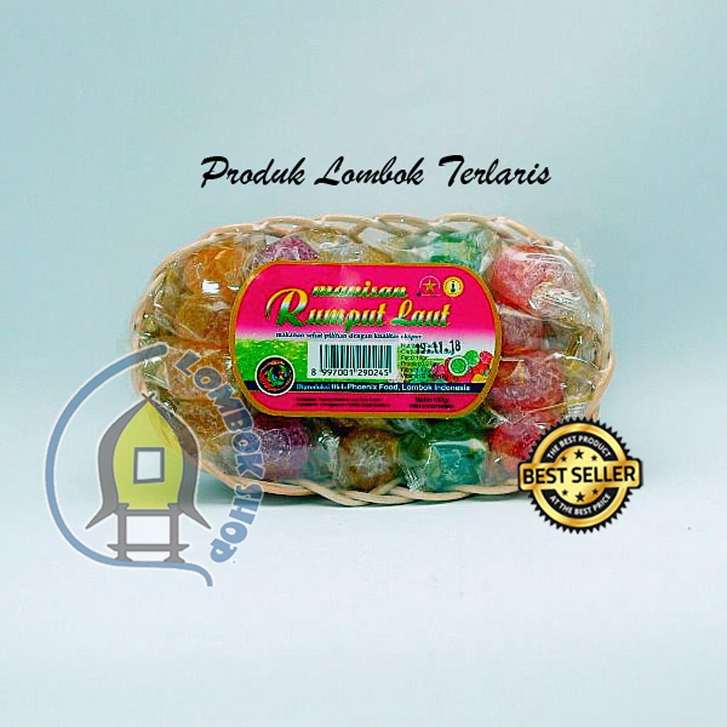 

Manisan Rumput Laut Khas Lombok 160 Gram Keranjang