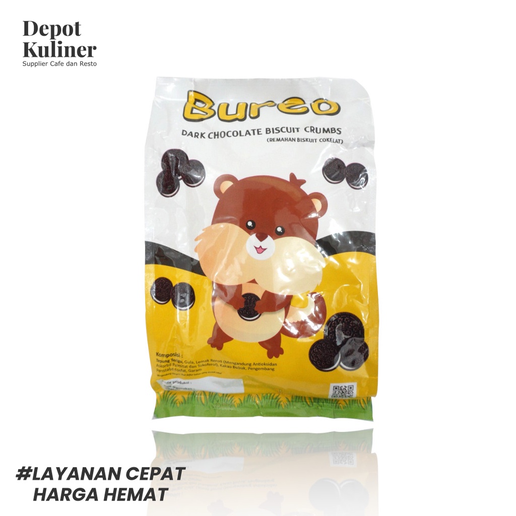 Bureo Dark Chocolate Biscuit Crumbs 1 KG