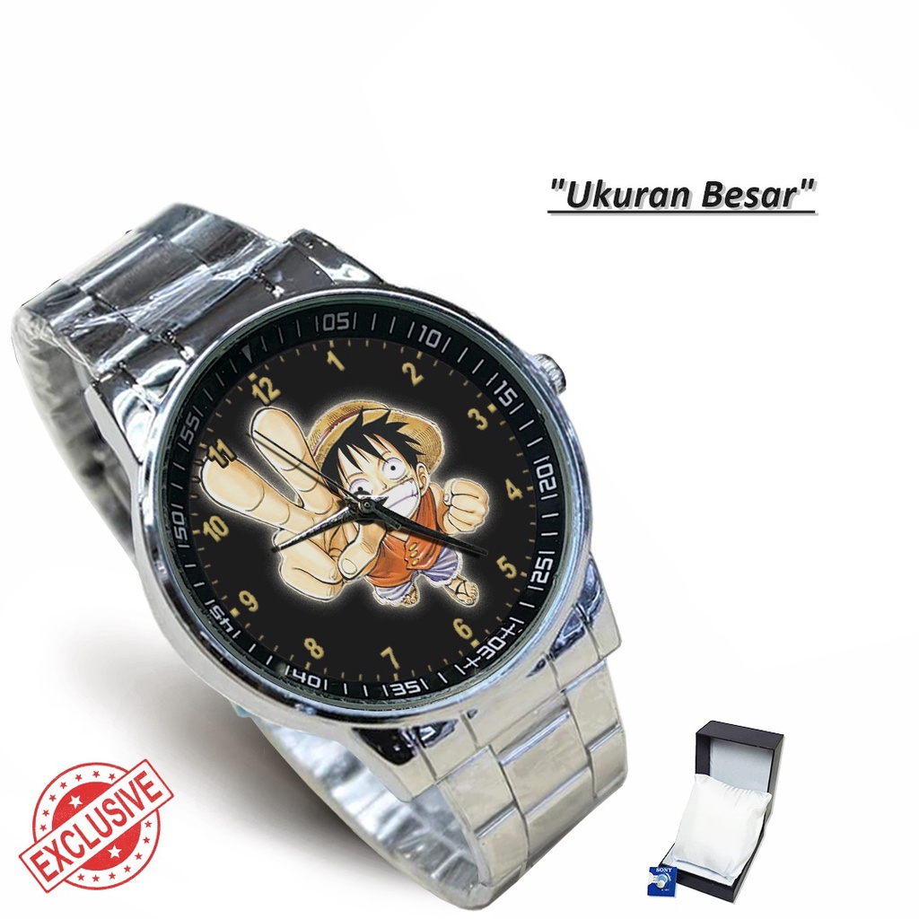 Jam Tangan Rantai Couple Anime ONE PIECE 04 (Special)