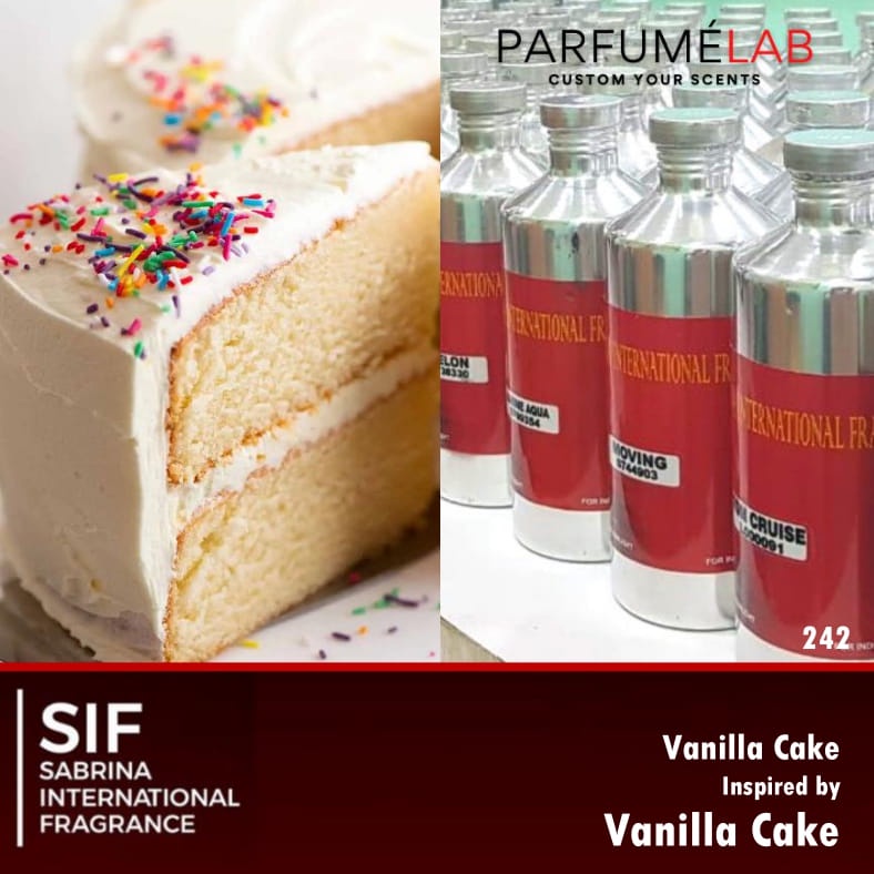 100ML Bibit Parfum Vanilla Cake By SIF Made In France | Bibit Parfum Vanilla Cake 100ML