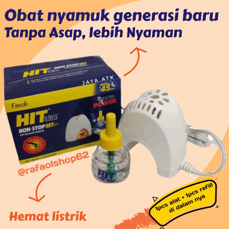 HIT NONSTOP EKOSET ALAT + REFILL