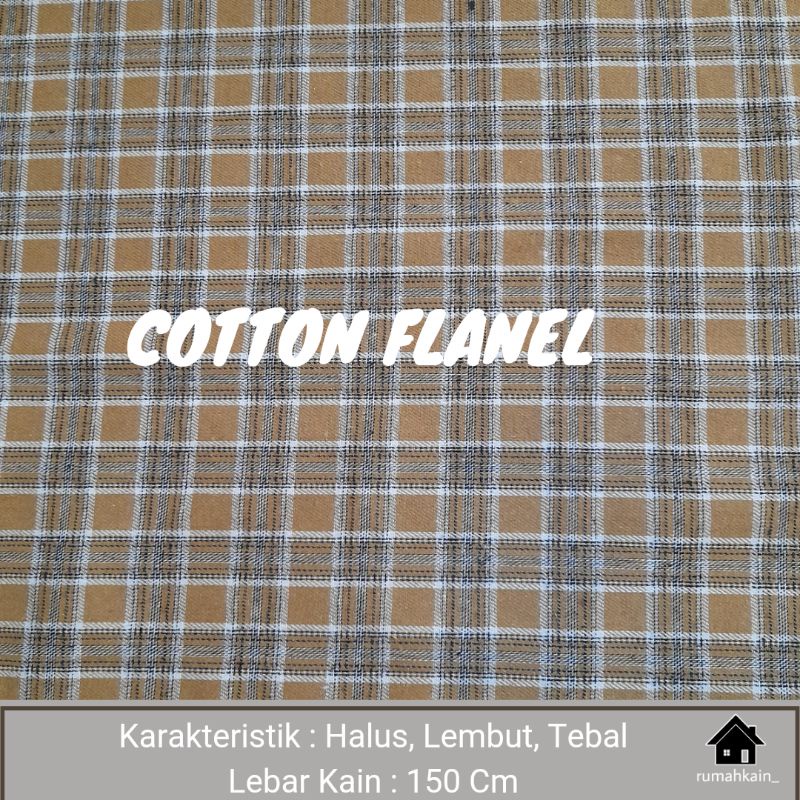 New Produck Kain Katun Flannel/ Kain Katun/Kain Flannel