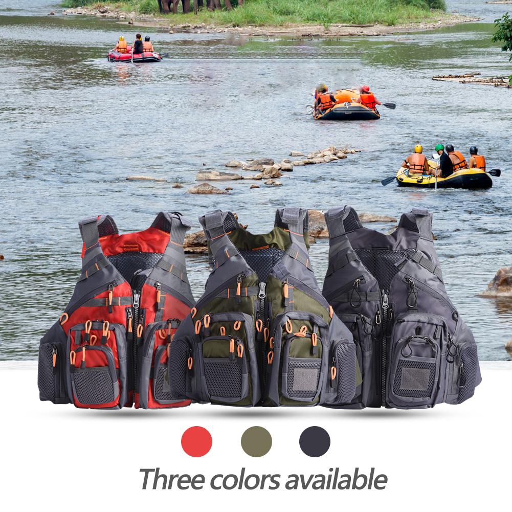 2019 Adult Kids Life Jacket Drifting Swimming Boating Fishing Surf Life Vest