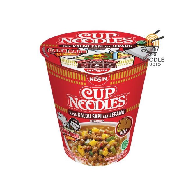 

PROMO Nissin - Cup Noodles Japanese Style Beef MURAH