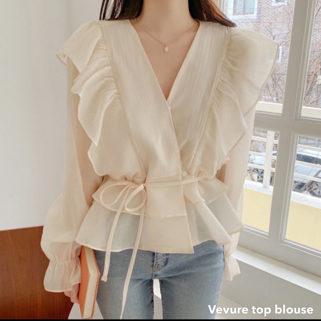 Vevure top blouse - Thejanclothes