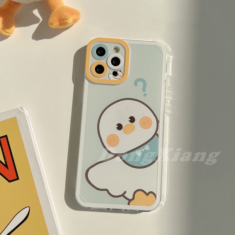 Soft Case TPU Transparan Motif Bebek Mata Malaikat Cover Infinix Smart 5 11 11s 9 Play 8 9 Note 10 Pro Hot10s