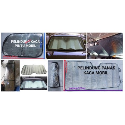 Pelindung panas kaca mobil / Pelindung panas jendela pintu kaca mobil