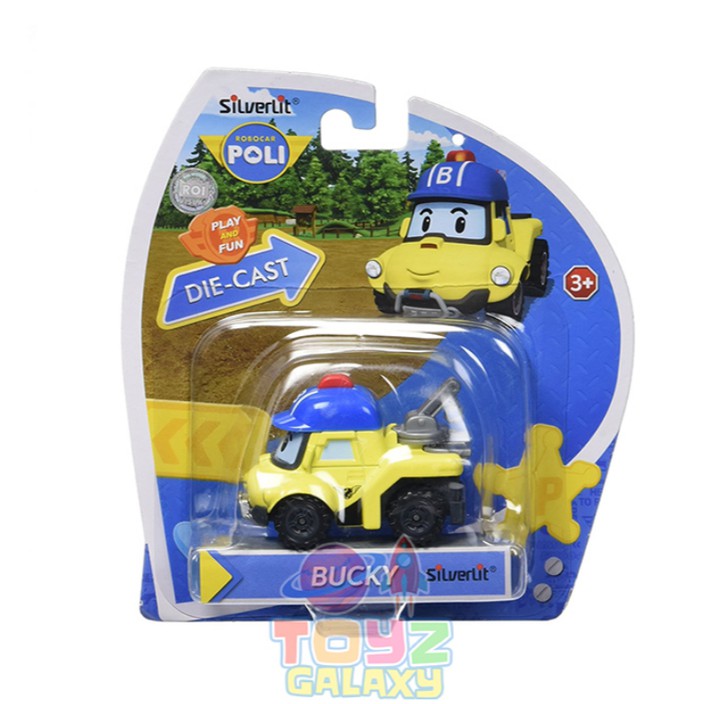 Jual Murah ROBOCAR POLI DIECAST FIGURE BUCKY ORIGINAL