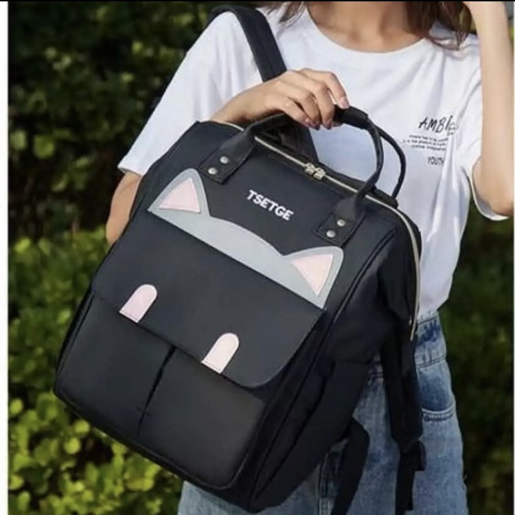 COCOK REMAJA DEWASA Tas Ransel Hello Kitty Kecil Cewek Wanita Murah Lucu Bagus Warna Pink