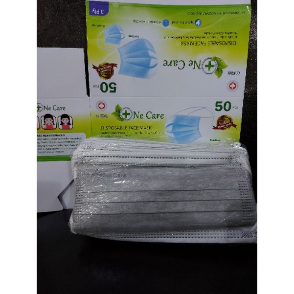 masker emboss necare 50pc