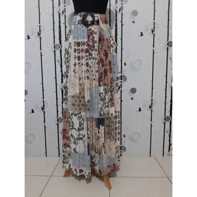 Rok.motif bangkok ada belt