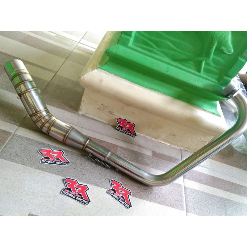 LEHER KNALPOT KOLONG BAWAH KLX CRF DTRACKER