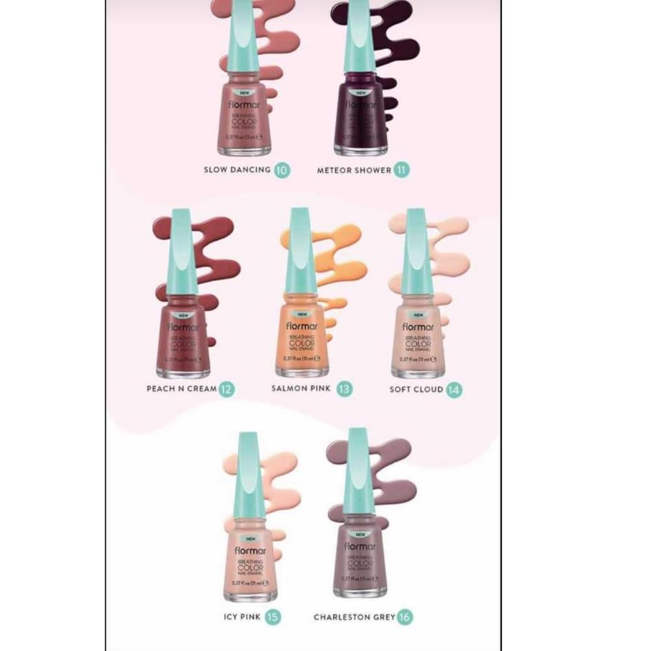 ❆ Flormar Breathing Color Nail Enamel | Breathable Nail Polish Wudhu Friendly ✫