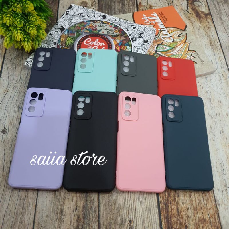 Saiia store Softcase OPPO A16 4G Silikon Oppo A16 4G Softcase OPPO A16 4G Hardcase Temperglass A16