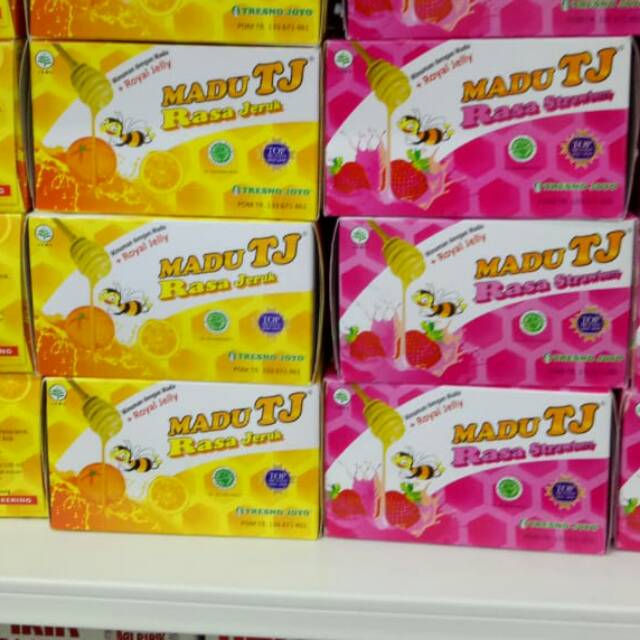 

Madu tj sachet box 12 sachet