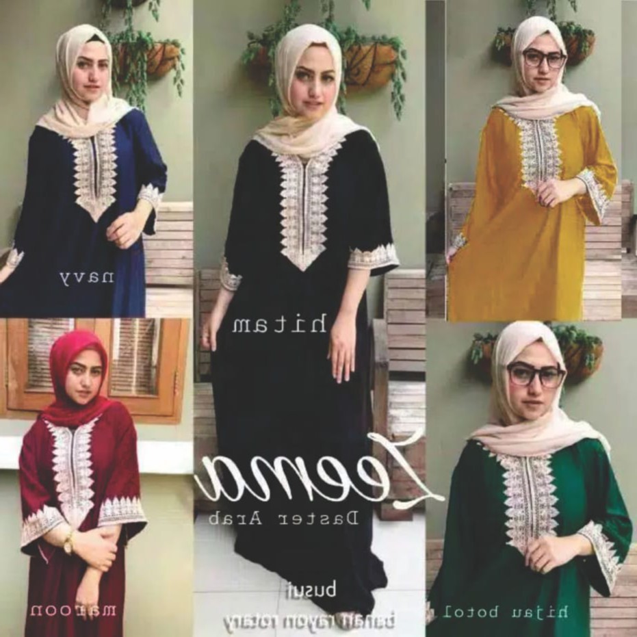 DASTER ARAB ZEEMA | RAYON SUPER GRADE A ORI | RESLETING DEPAN BUSUI