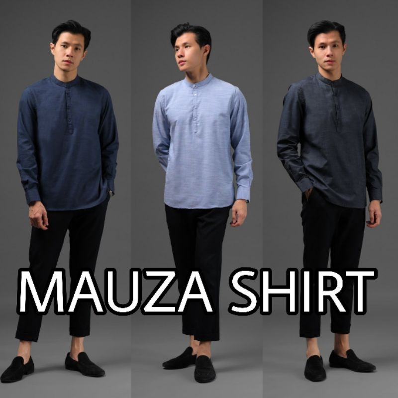 MAUZA SHIRT MALE ID HEYMALE (READY SIAP KIRIM)