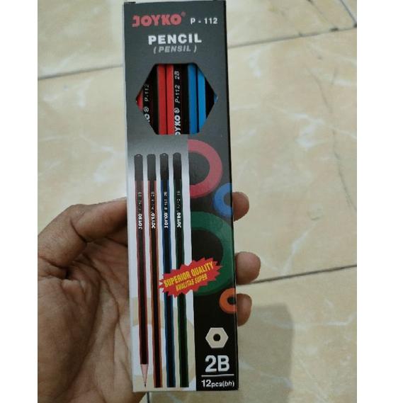 

(X4G1) (80gr) 1pak pensil kayu serut joyko 2b //Harga@terkini