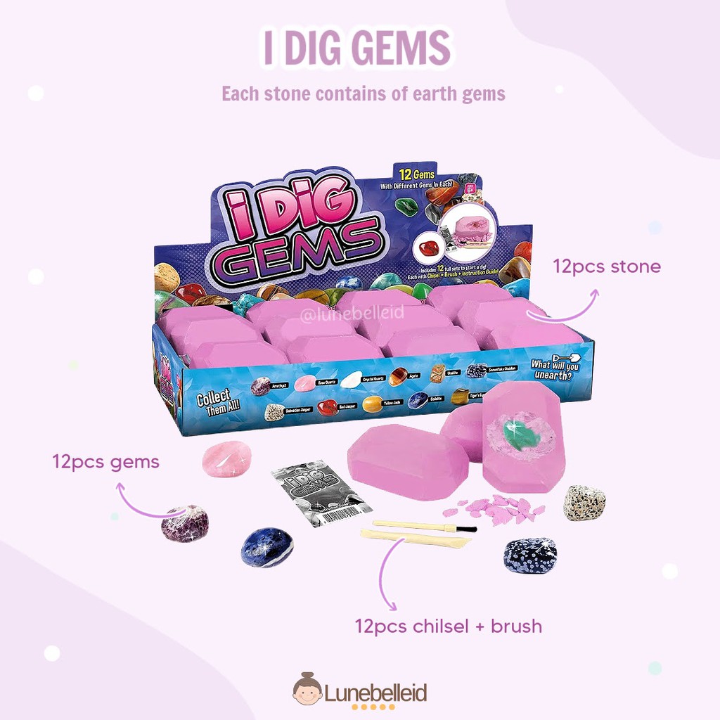 [Lunebelleid] I Dig Gems Treasure Hunt