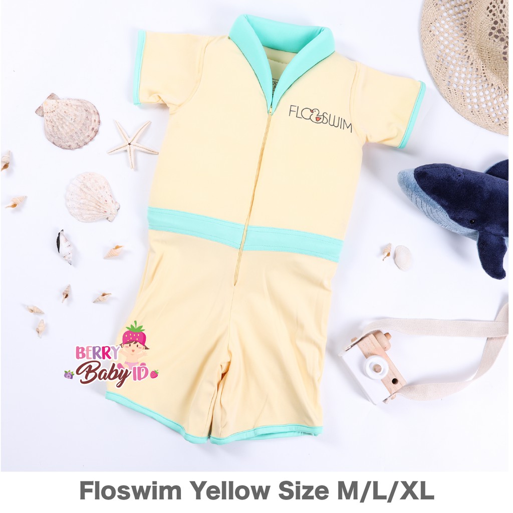 Cuddle Me Floswim Baju Renang Bayi Anak Mengapung Berpelampung Floating Swimsuit Berry Mart