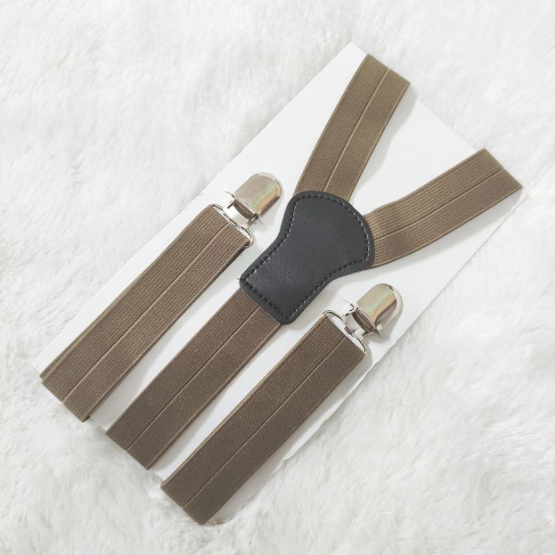 SUSPENDER BRETEL DEWASA PRIA WANITA TALI KODOK MODEL JOJON-Olive
