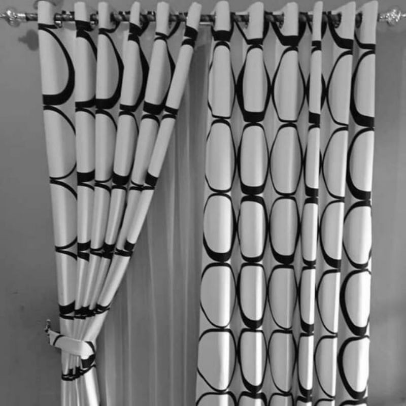 Gorden rumah minimalis modern terbaru motif