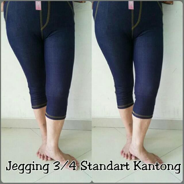 Legging Levis Denim Standar 3/4 Wanita BB 60kg