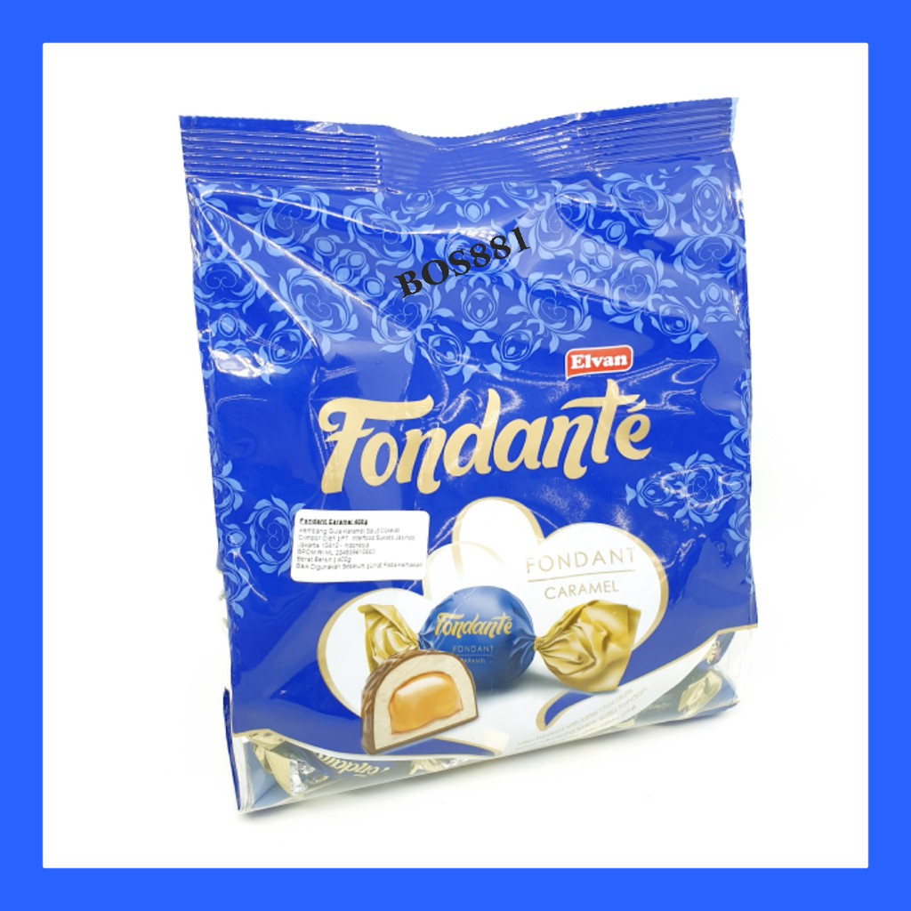 

Elvan Fondant Caramel 400g
