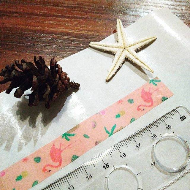 

Share Washitape Sample Donflamingo 20cm x 1.5cm - Share Washi tape - Share Washitape versi bagi bagi