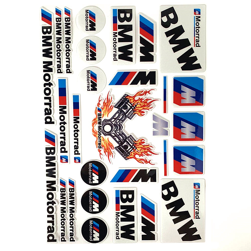 Set Stiker Reflektif Bahan Kulit Nilon Untuk Fender Mobil BMW 125i 325 525 730 X1 X3 X5 X6