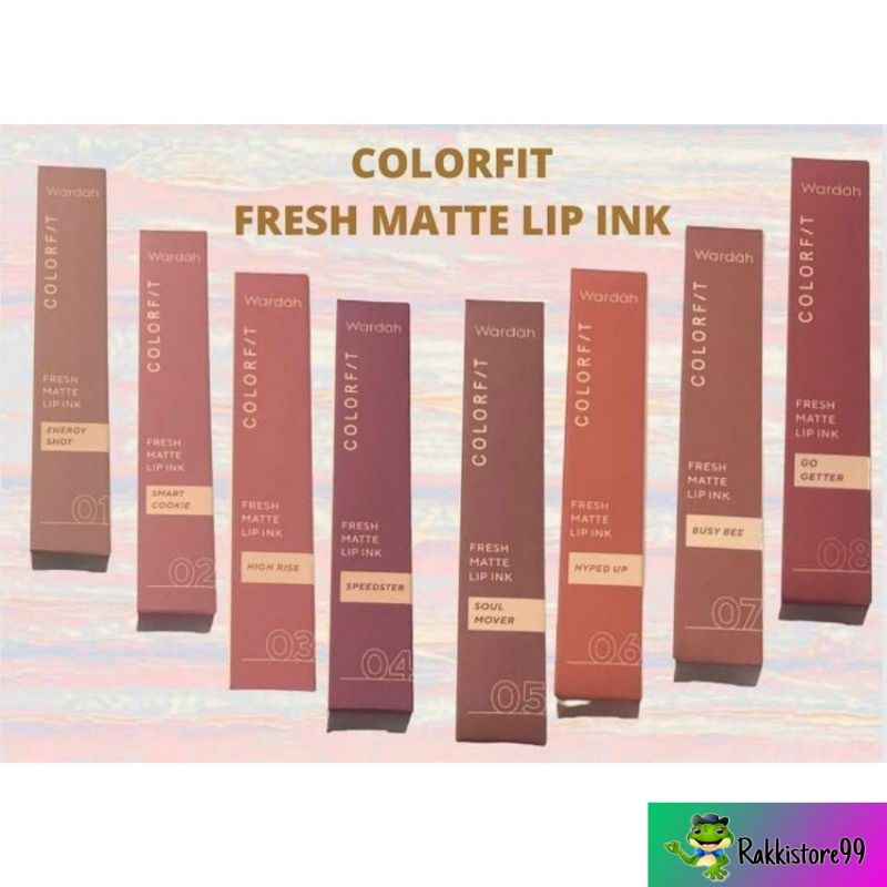 ❣️Rakkistore99❣️  Wardah Colorfit Fresh Matte Lip INK Series