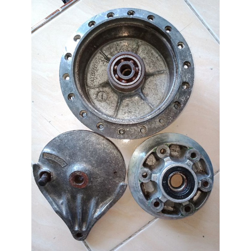 Tromol Belakang Kawasaki Ninja 150 R lama old ori