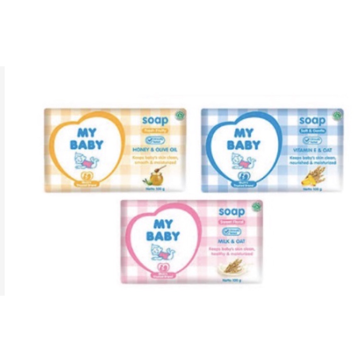 MY BABY Soap 60gr / 75gr | Sabun Batang Bayi