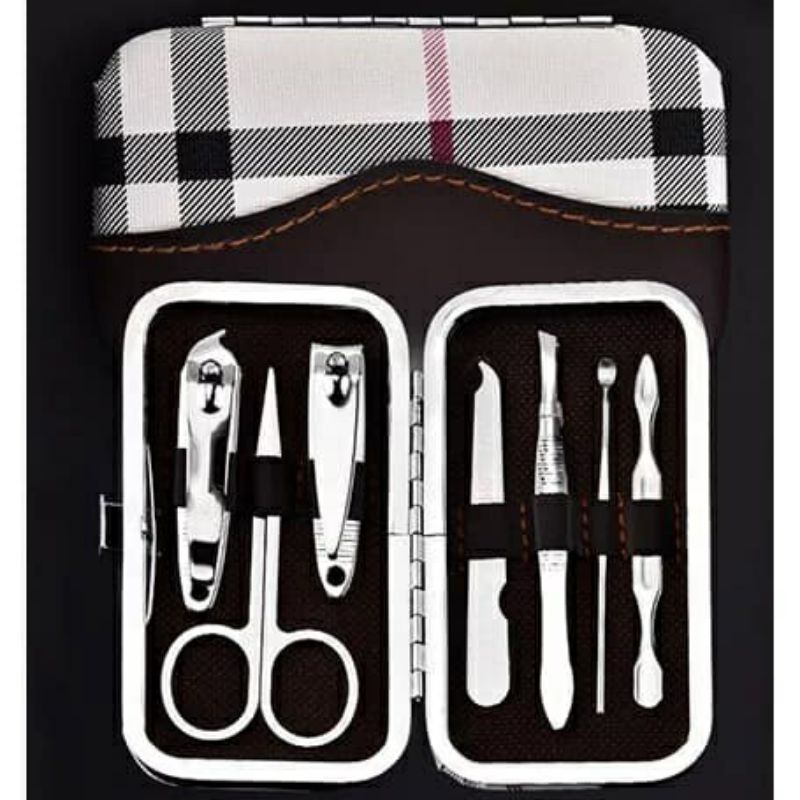 Gunting Kuku Set 7 pcs Nail Art Set Manicure Pedicure