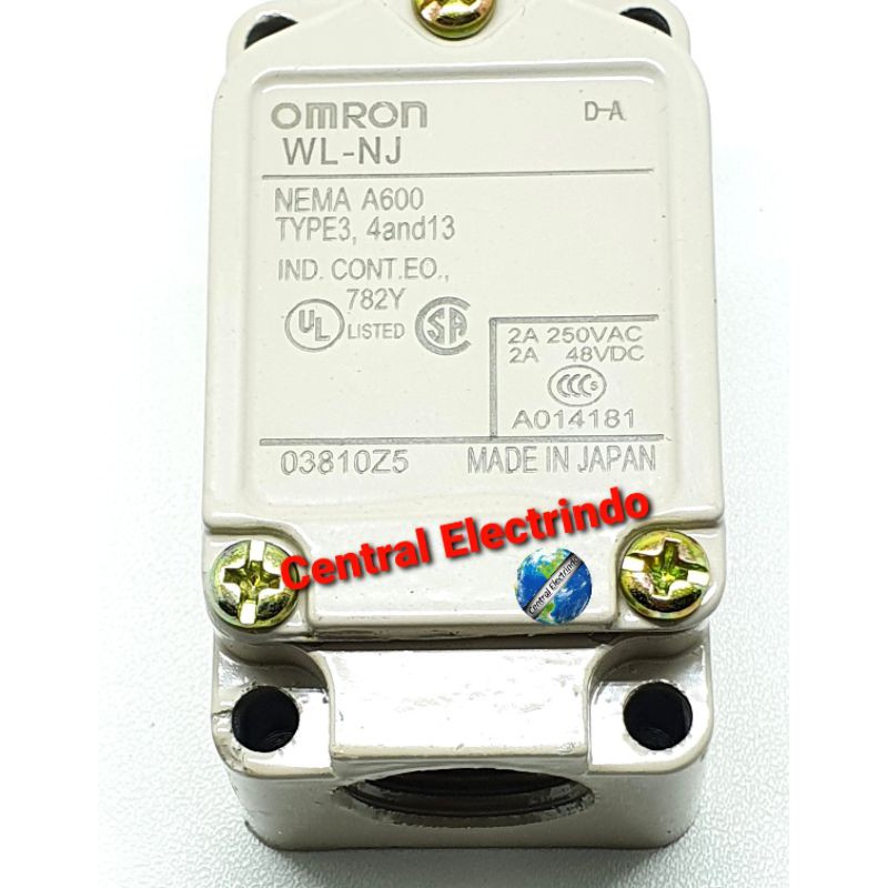 Limit Switch Omron WLNJ.