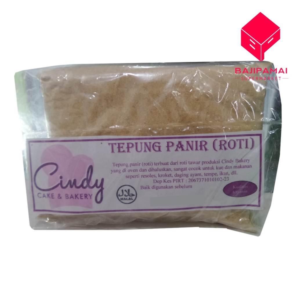 

TEPUNG PANIR (ROTI) CINDY CAKE & BAKERY 250 gr