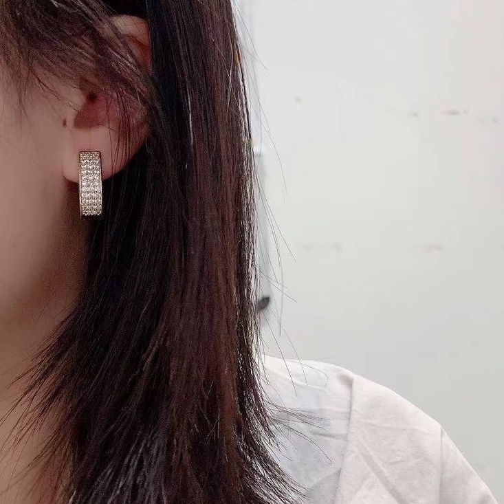 anting fany titanium warna emas anti karat