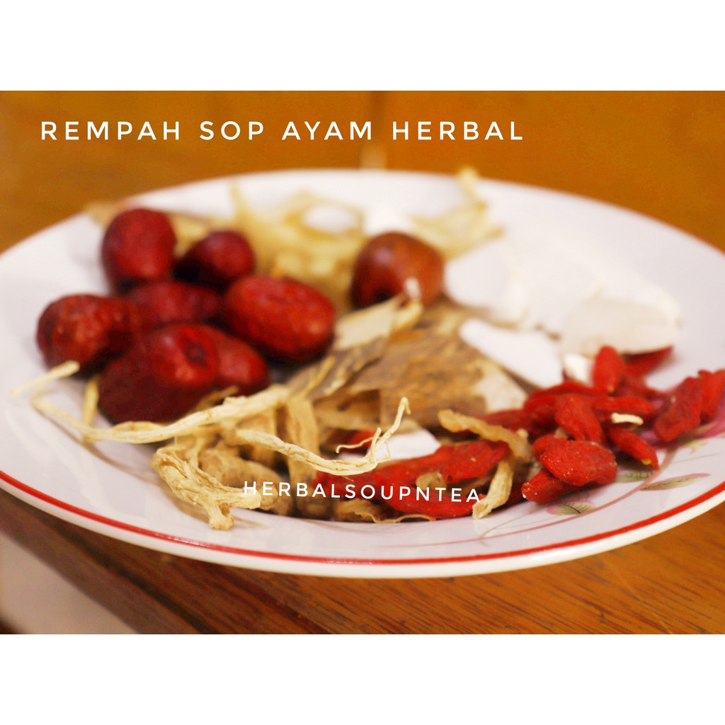 Tim ayam obat (Rempah sop ayam herbal)