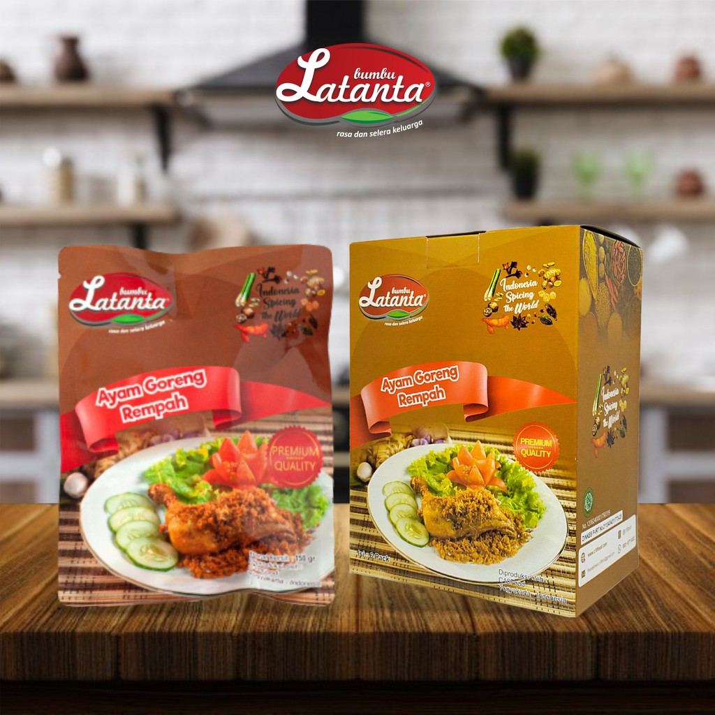 

Bumbu Ayam Goreng Rempah 1 BOX isi 6 Pack (NON MSG)