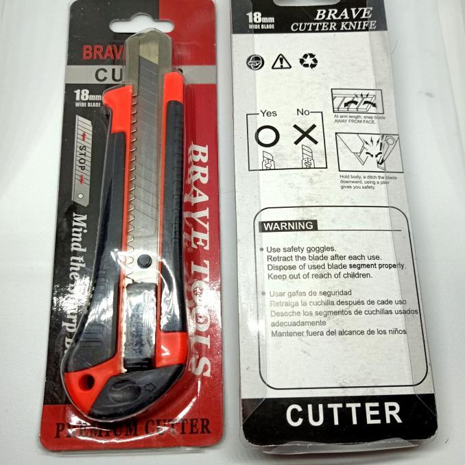 

Unik Pisau Cutter/Gagang Karet/Cutter Besar Sale!!!