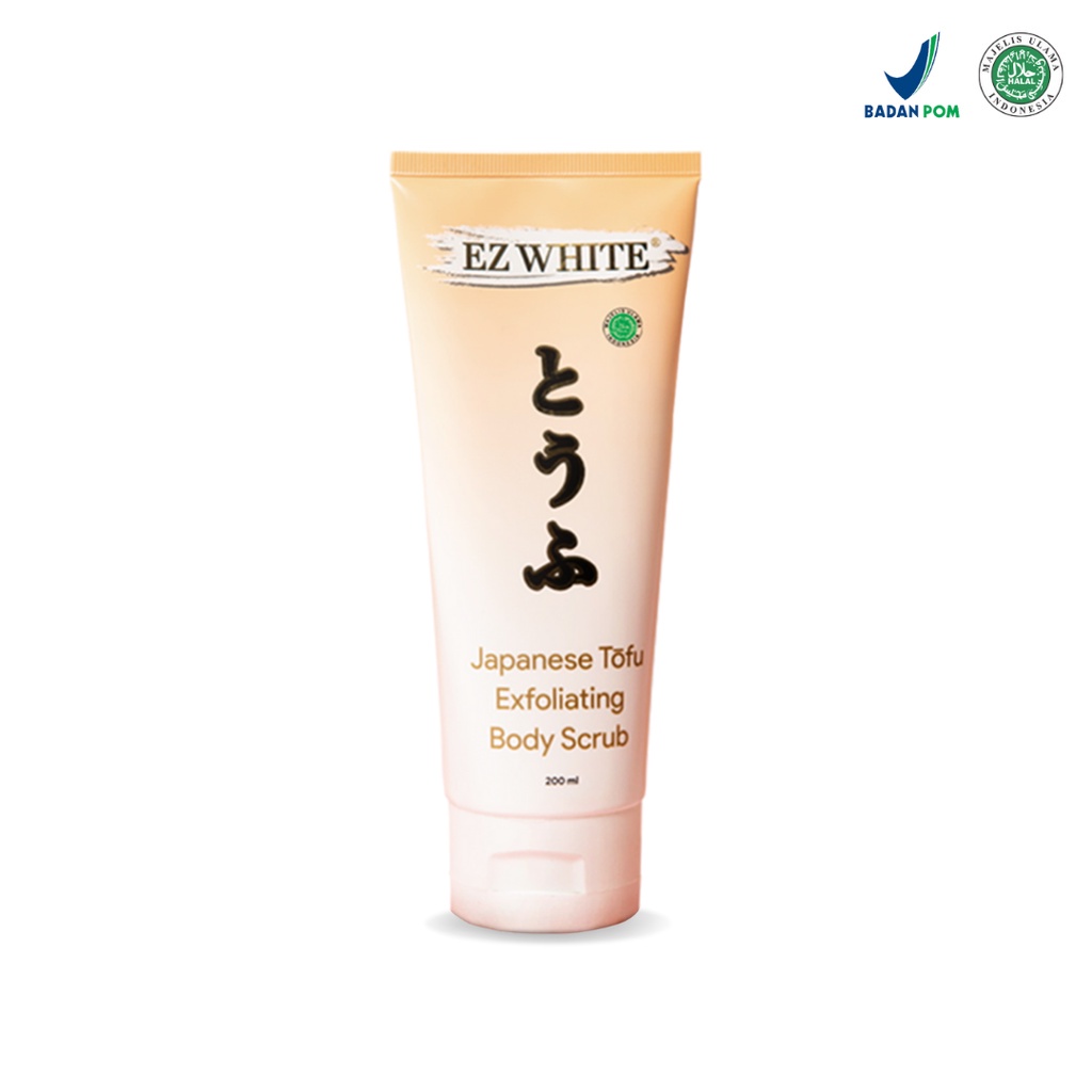 (200ml) Ez White Japanese Tofu Exfoliating Body Scrub
