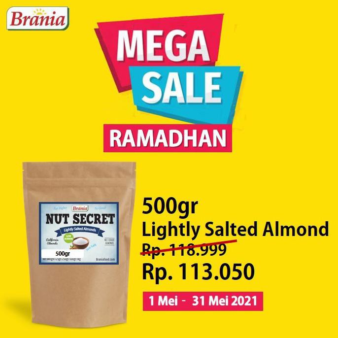 

Promo Awal tahun Kacang Almond Panggang Rasa Asin Ringan 500gr/ Roasted Almond Salted Promo Awal