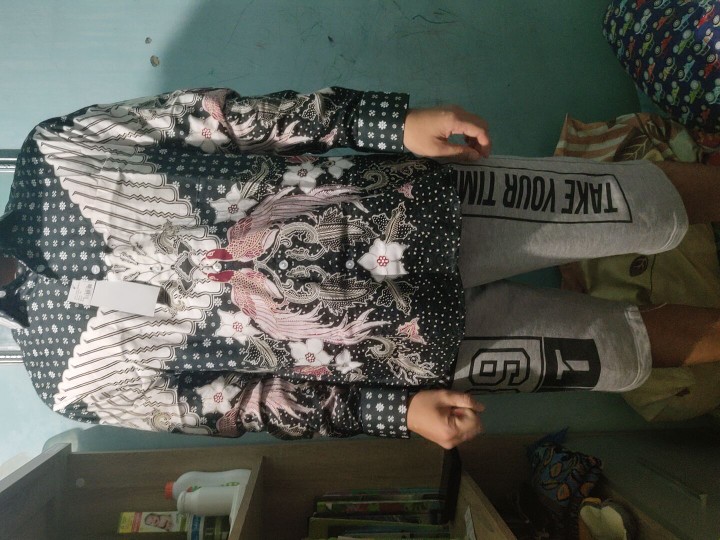 Batik Pria Slim Fit Premium Kemeja Baju Batik Pria Lengan Panjang Slimfit Modern Agrapana Labda